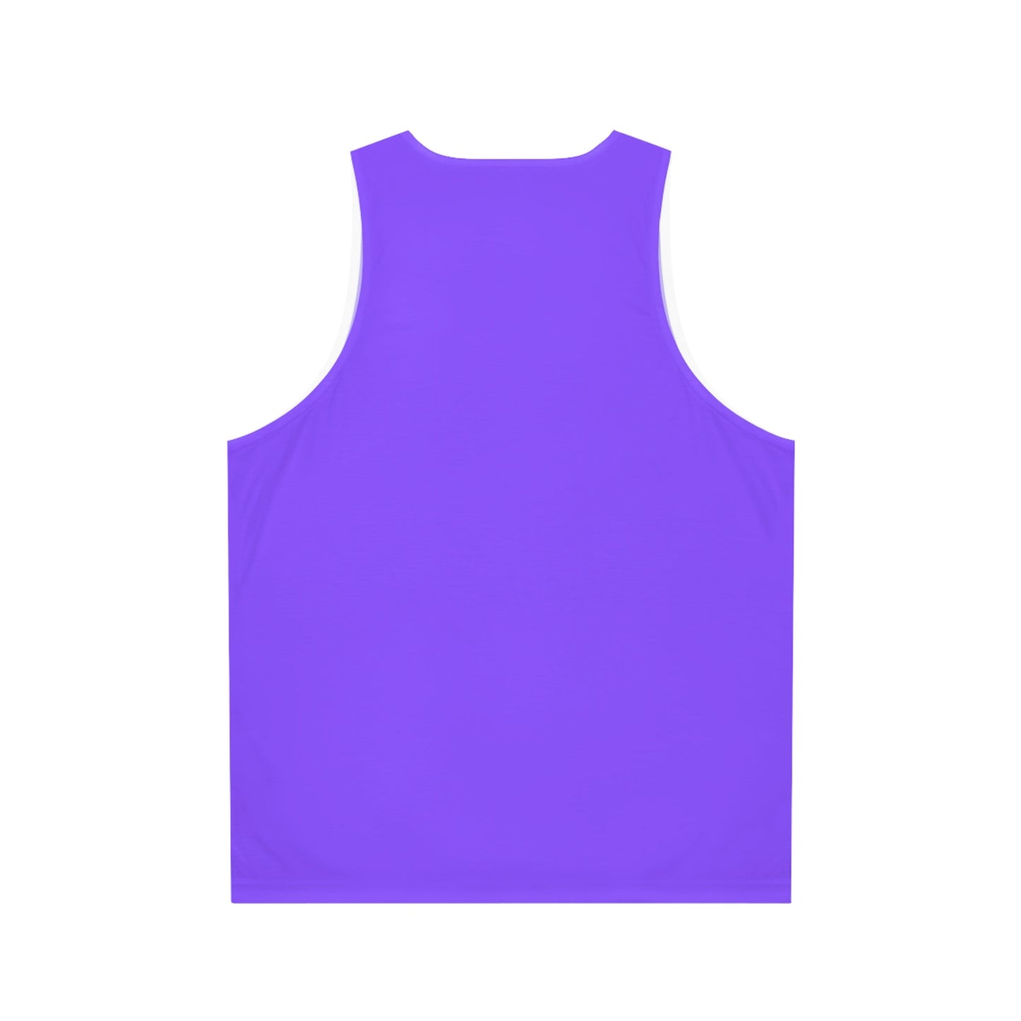 Dark Purple Unisex Tank Top (AOP) - Creative Designs by Shanny