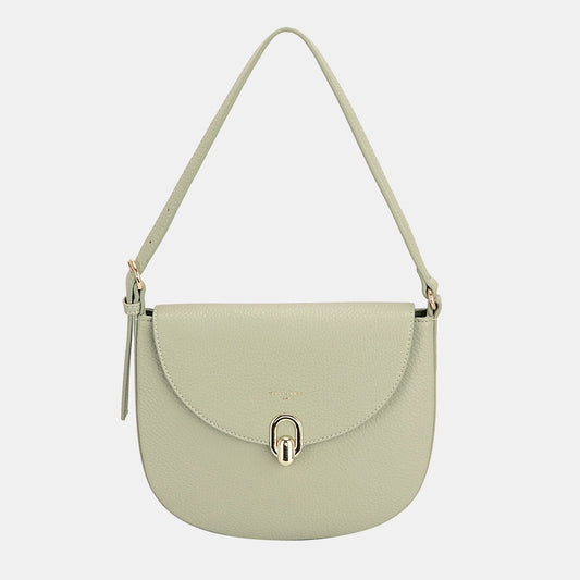 David Jones Metal Buckle Shoulder Bag - Creative Designs by Shanny