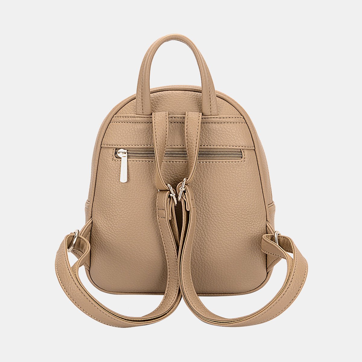 David Jones PU Leather Backpack Bag - Creative Designs by Shanny