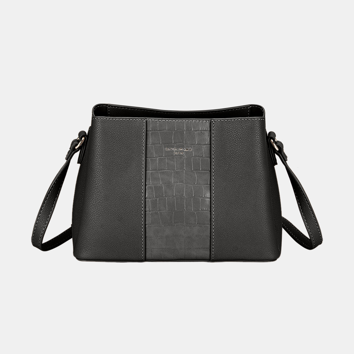 David Jones PU Leather Crossbody Bag - Creative Designs by Shanny