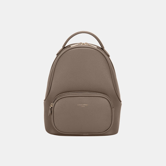 David Jones PU Leather Handle Backpack - Creative Designs by Shanny