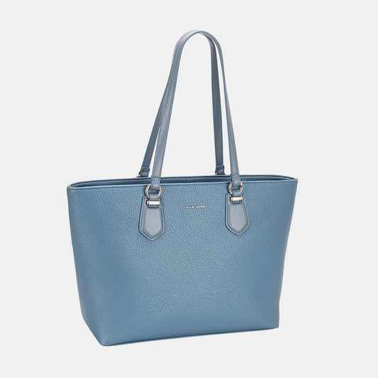 David Jones PU Leather Tote Bag - Creative Designs by Shanny