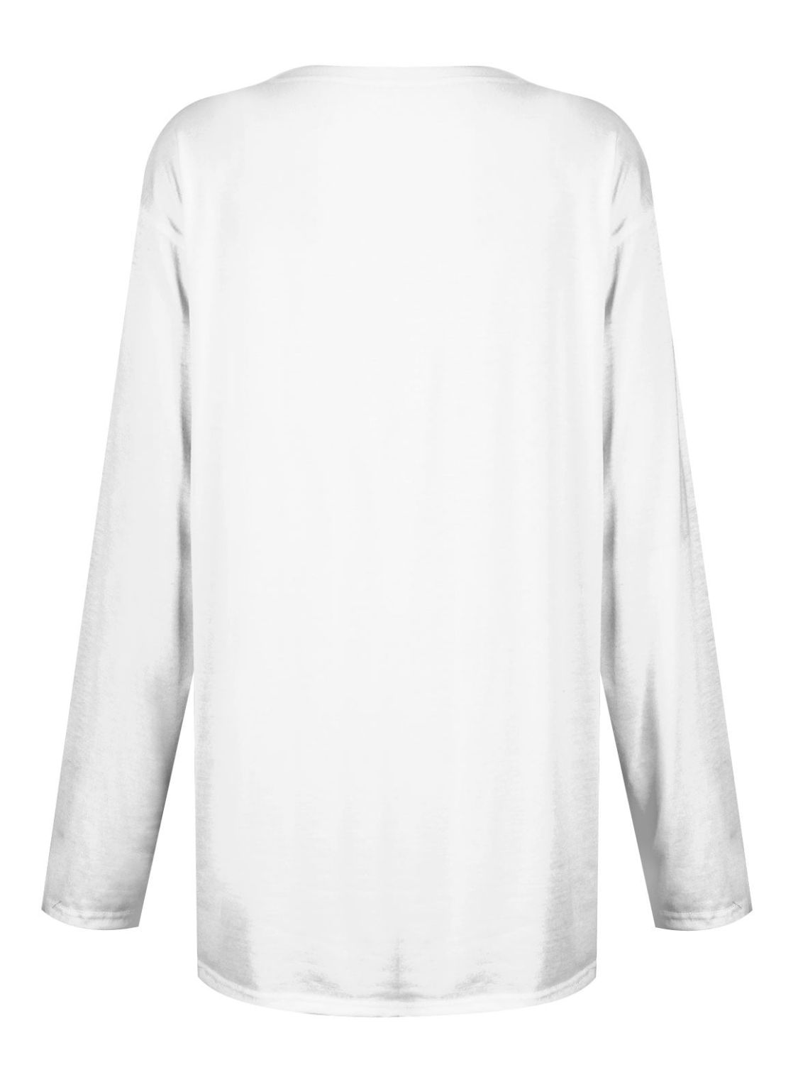 Full Size Pocketed Round Neck Long Sleeve T-Shirt - Creative Designs by Shanny