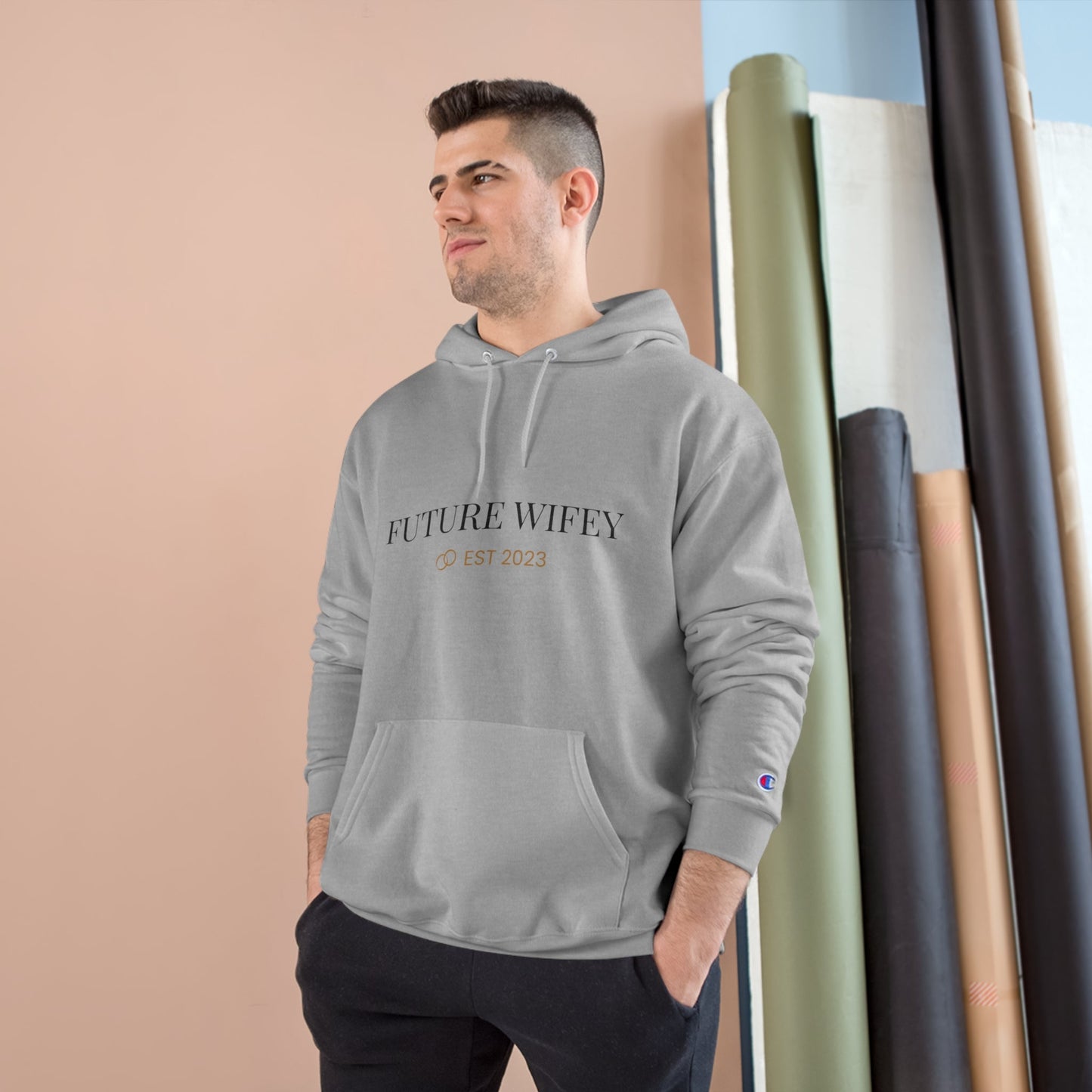 Future Wifey Champion Hoodie - Creative Designs by Shanny