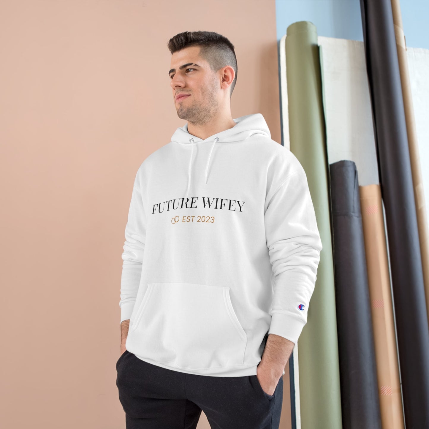 Future Wifey Champion Hoodie - Creative Designs by Shanny